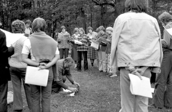 Tihemetsa. Foto: Mari Kaljuste 1979