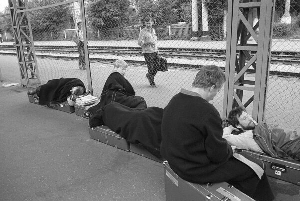 Railway station. Photo: Tõnu Tormis, 1988