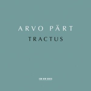 Image for Arvo Pärt. Tractus